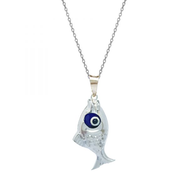 Evil Eye Silver Pendant p04 » Evil Eye Bracelet and Supplies